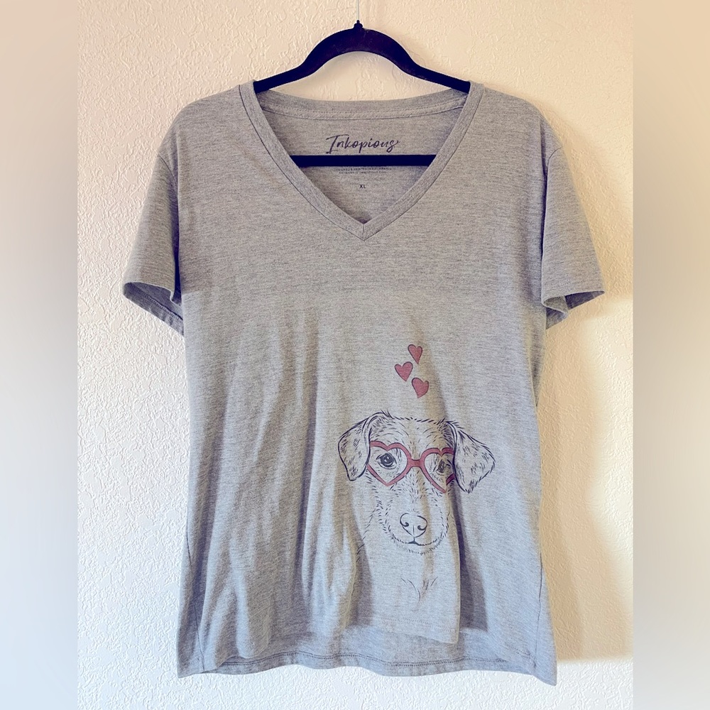 XL Jack Russell Terrier Heart Tee
